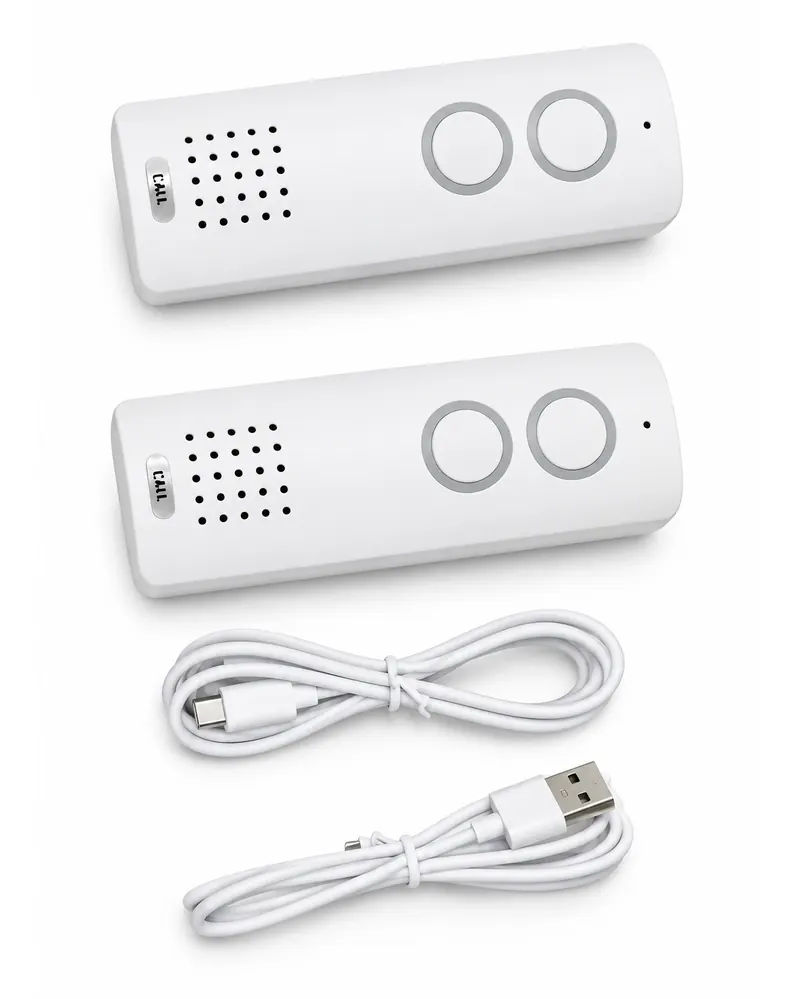 Two intercom units