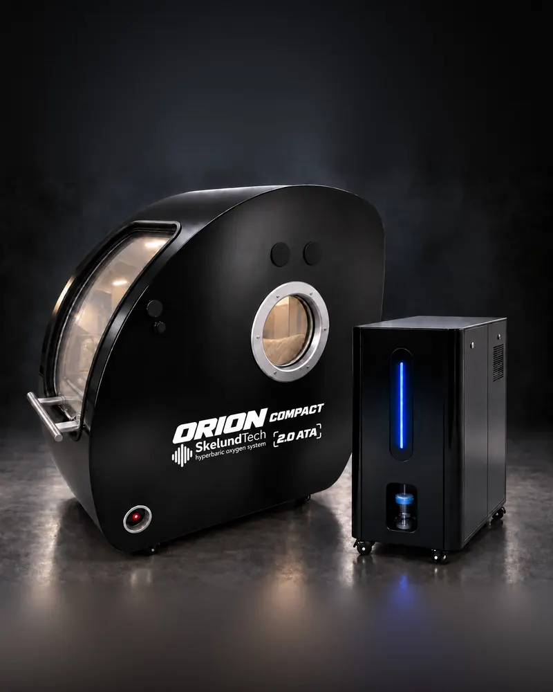 Cámara hiperbárica rígida ORION COMPACT de 2.0 ATA
