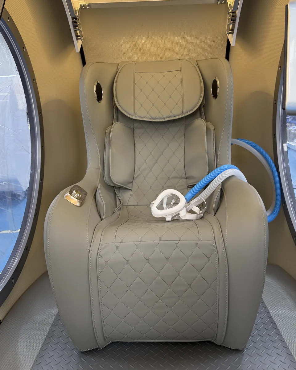 Upgraded Chair with quilted high back