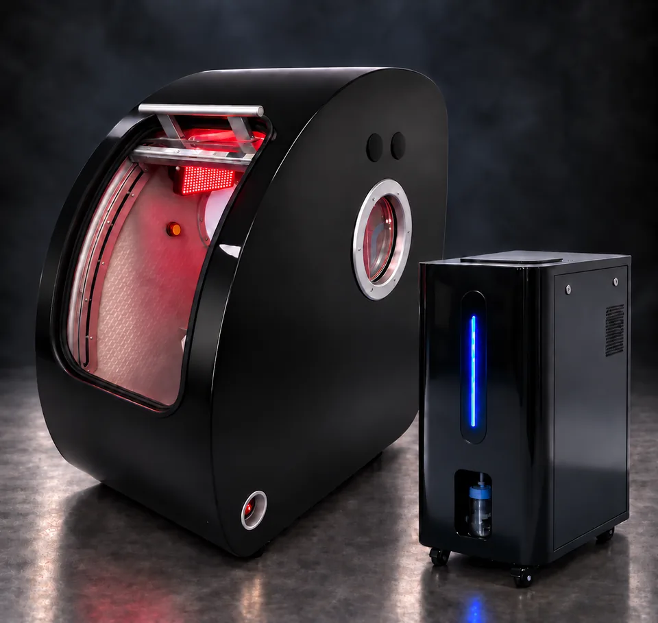 ORION COMPACT en negro — puerta abierta