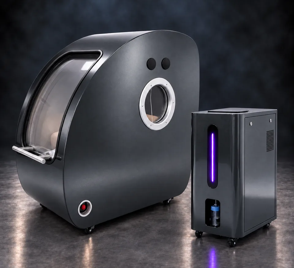 ORION COMPACT en gris oscuro — con unidad principal