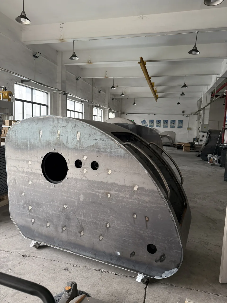 ORION shell in raw steel