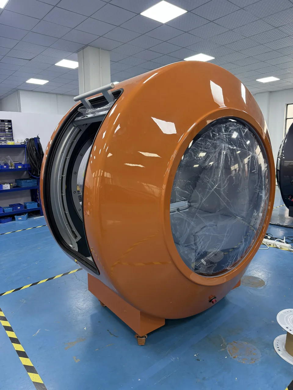 Orange VISTA with its dome window