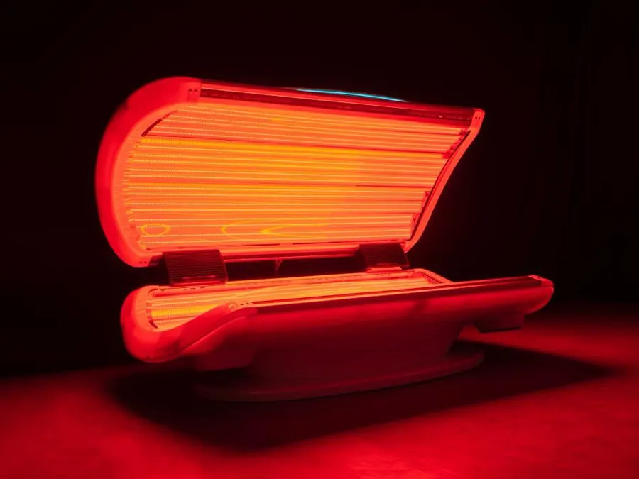 Cama de terapia de luz roja M6N de doble cubierta