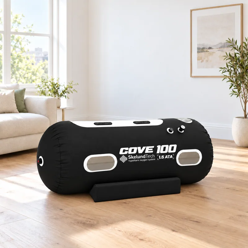 COVE Ø 100, black cover, in a home room