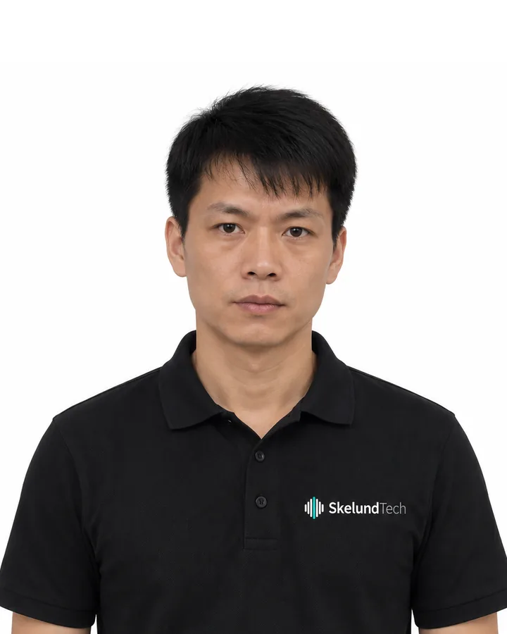 Wang Zengkai, Supervisor de Soldadura de Cámaras, SkelundTech