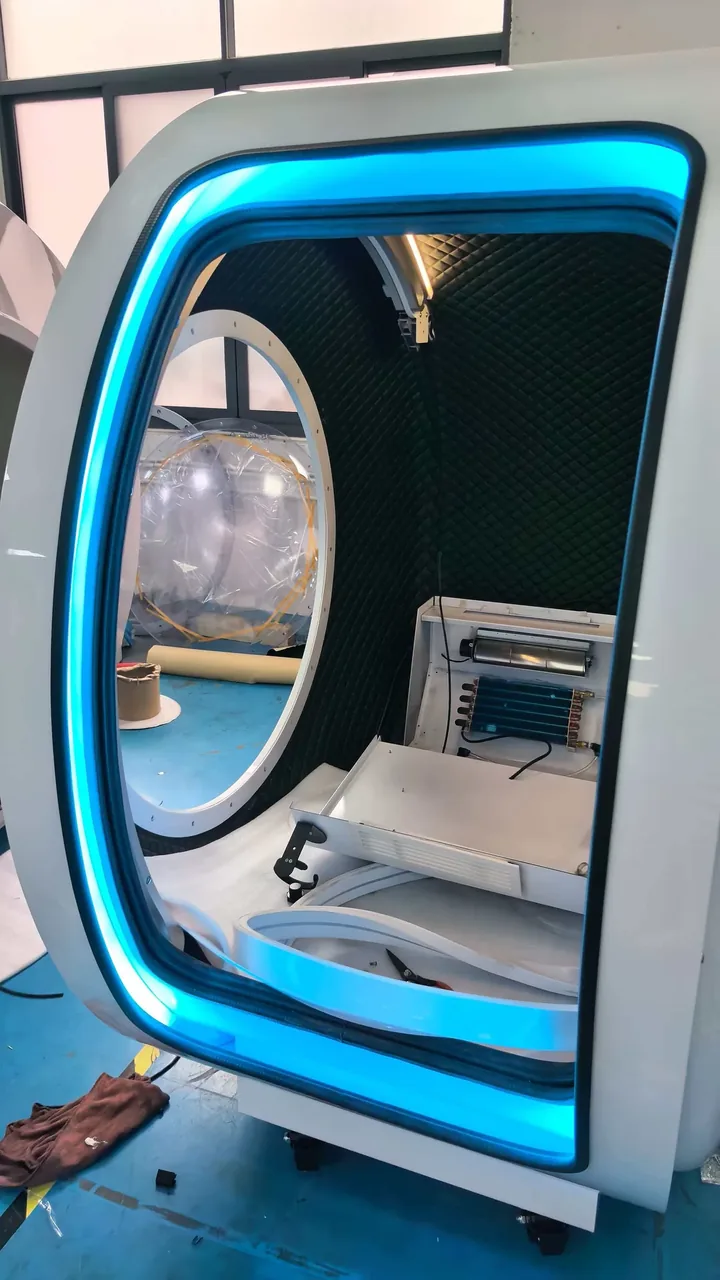 6 accesorios para cámara hiperbárica: pulsioxímetro, iones negativos, puerta iluminada | SkelundTech