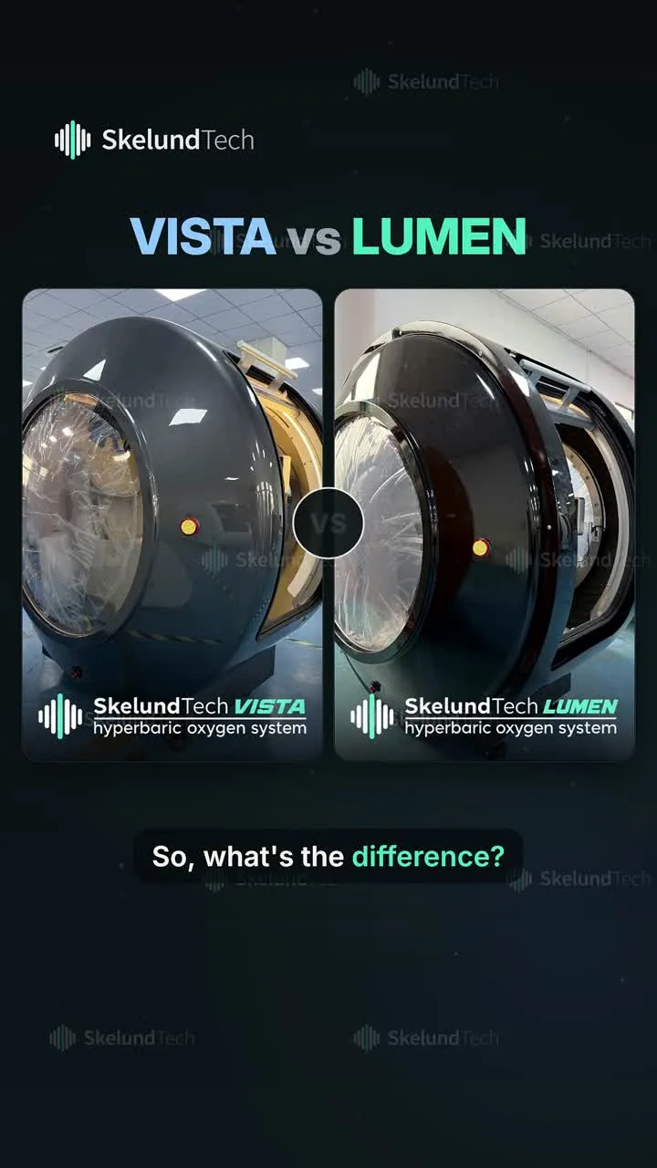Will a Hyperbaric Chamber Fit Through Your Door? VISTA vs LUMEN Explained | SkelundTech
